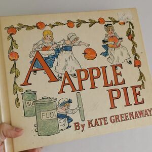 1979 Kate Greenaway A Apple Pie Book - Vintage Childrens Illustrated Book